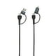 thumbnail image 3 of Combo All In One Viaje Con Cargador De Pared Internacional Gan 65W + Cable 4 En 2 De 1.8M marca STF, 3 of 4