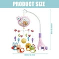 thumbnail image 5 of Sinyiin Infant Bedside Music Toy With Ceiling Light Show Auto Spin Mobile 400 Built In Lullabies Wireless Remote For Newborns, 5 of 7