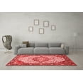 thumbnail image 3 of Ahgly Company Indoor Rectangle Medallion Red Traditional Area Rugs, 6' x 9', 3 of 4