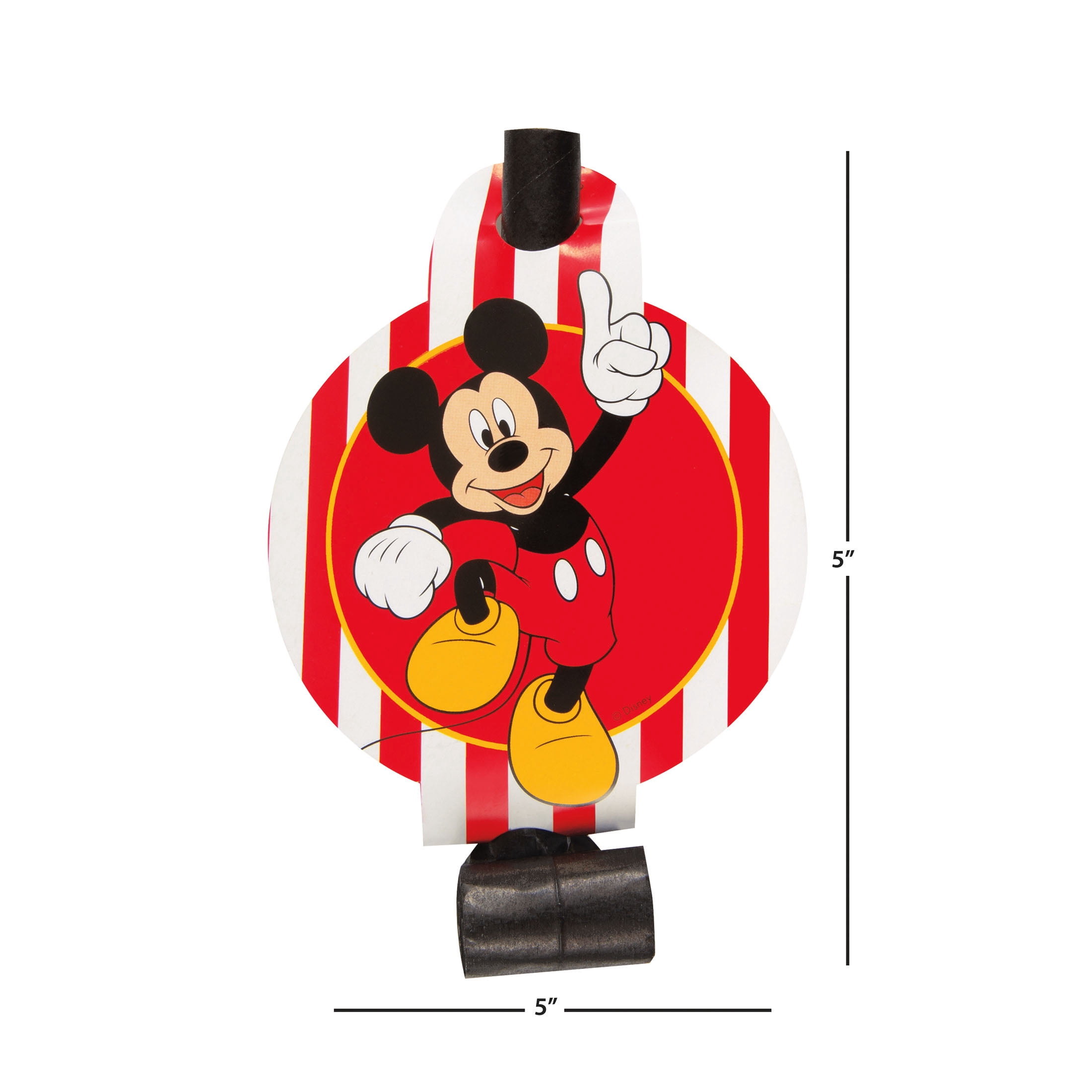 Mickey Mouse Kid-Friendly Birthday Party Supply Sets, Multicolor, 8 Count
