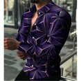 thumbnail image 4 of Camisa de estilo empresarial para hombre maduro 2024, moda diaria, camisas con estampado de rayas de manga larga para hombre y mujer, blusas nuevas informales de gran tamaño, 4 of 4