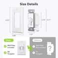 thumbnail image 4 of BN-LINK Heavy Duty 60-Minute in-Wall Spring Wound Countdown Timer Switch for Lights, Mechanical Swi, 4 of 8