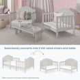 thumbnail image 6 of Dream On Me Rose 3-in-1 Convertible Toddler Bed, Greenguard Gold and JPMA Certified, Platinum, 6 of 6