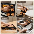 thumbnail image 5 of 4 Pcs Funny Kitchen Towels,Halloween Realistic Pumpkins Pattern Microfiber Dish Towels,Kitchen Tea Towels,Kitchen Towel Set (18" X 26"), 5 of 7