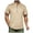 Khaki, variant on Zshosam Golf Shirt Men Men's Golf Polo Shirts Short Sleeve Performance Moisture Wicking Dry Fit Print Collared Funny Golf Polo Shirts for Men Size S,(Light Gray S)