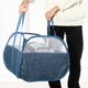 thumbnail image 5 of Ofertas Únicas 1 Pc 90L Cesta de Ropa Plegable Cesta Transpirable para Baño 19.69"x19.69"x14.96" Azul, 5 of 6