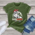 thumbnail image 3 of FLC 100% algodón Mamasaurus T rex dinosaurio divertido mamá saurio madre familia regalo mujer camiseta estampada Top unisex mujer linda camiseta, 3 of 5