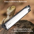 thumbnail image 5 of Aiicioo T5 HO UVB Lighting Combo Kit Terrarium Hood Comes with Desert 10.0 UVB T5 Lamp 8W Light Fixture Reptile Terrarium Hood, 5 of 6
