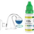 thumbnail image 1 of Glass CO2 Drop Checker for Aquarium CO2 Indicator for Planted Fish Tank CO2 Monitor Kit with Solution & Suction Cups CO2 Detector Aquarium CO2 Tester Fish Tank Carbon Dioxide Checker, 1 of 7
