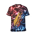 thumbnail image 3 of Prestonplayz 3d Print Graphic T Shirt Short Sleeve Summer T-Shirt Novelty Casual Tee For Men Women Teen S, 3 of 8