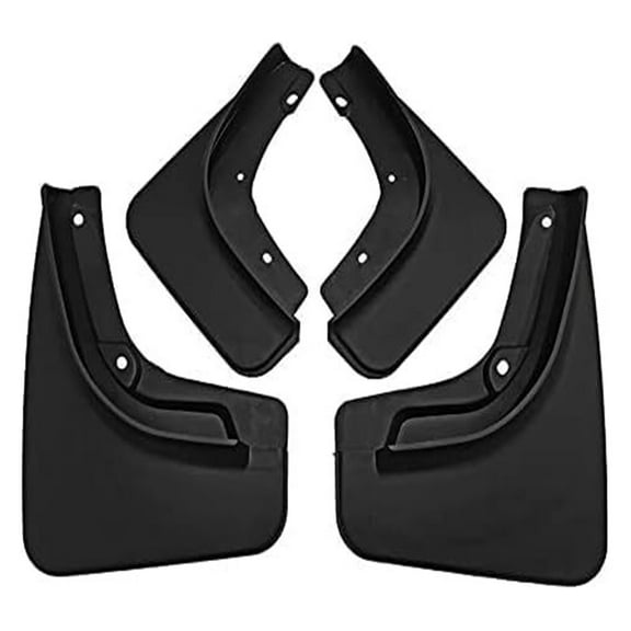 MPXBM 4Pcs Car Mud Flaps for Jeep Compass 1.3T/1.4T/2.0L 2017-2023 2024 2025, Front Rear Mudguards Splash Guards Fender Splashproof Waterproof Styling Body Fittings Parts