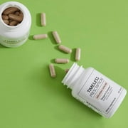 Timeless Prescription Oxygen Extreme Anti-Aging Supplement supports skin, immune, liver, cognitive, cardiovascular health with antioxidants like Vitamin A, C, E, Bilberry, Green Tea, Ginkgo & Milk