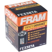 FRAM Synthetic Endurance Premium Oil Filter, FE3387A, 25K Miles, Replacement Filter for Select Vehicles