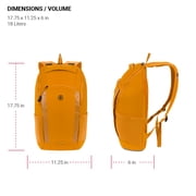 SWISSGEAR Viibe Core 15” Laptop Backpack for College/School/Office/Travel/Everyday, Mustard