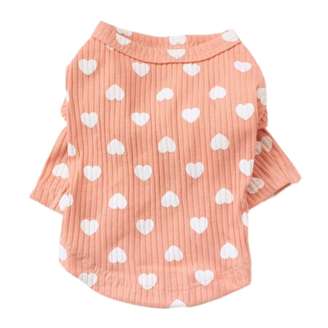 Ropa para gatos Yuyangstore traje de cachorro Rosa