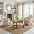 thumbnail image 2 of Safavieh Callista Wicker Club Chair, White Wash, 2 of 18