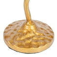 thumbnail image 5 of Creative Co-Op Tall Hand-Forged Cast Iron Candelabra with Flowers and Bird, Gold, 5 of 5