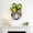 Green-9A-clearacne, variant on WWG 10.2in Easter Bunny Shaped Wreath with Eggs Bow for Front Door Window Wall Hanging Spring Party Home Decor 26x18cm