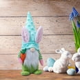thumbnail image 2 of Riforla Décorations de Pâques Cadeaux de Fête Ornements Jouets Poupée Rudolph Jouet en Peluche Vert, 2 of 5