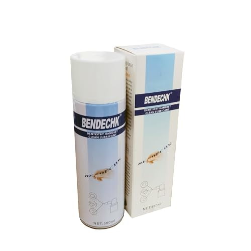 Bendechk Handpiece Cleaning Lubricant Spray 550 ml