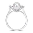 thumbnail image 4 of Everly Women's Cultured Pearl Sterling Silver Ring, 4 of 7