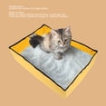 thumbnail image 5 of Portable Foldable Travel Cat Litter Box - 13.7x19.6x4.9 inches / 35x50x12.5 cm - Waterproof Oxford Lining Yellow Cat Toilet for Camping and Car, 5 of 9