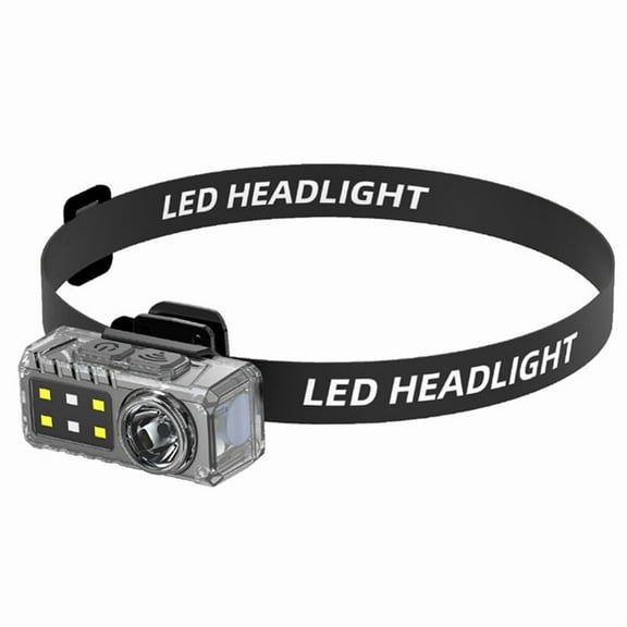 Outdoor Night Fishing Portable Headlights Multi-Functional Rechargeable Headlights Camping Lighting Headlights