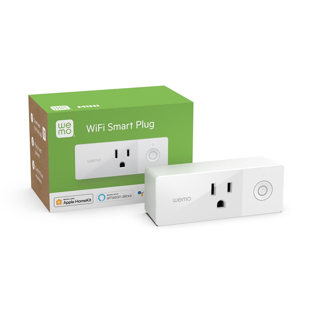 WeMo Mini WiFi Smart Plug White F7C063 - Best Buy