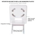 thumbnail image 2 of UPOUART Wall Mount Camera Shelf Wall Mount Shelf White ABS 1 Set, 2 of 8