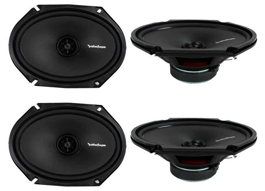 Rockford Fosgate R168X2 110 Watt 6" x 8" 2-Way Coaxial Car Audio Speakers 6"x8"