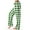 01 Green, variant on Weiqiqre Women's Straight Leg Jeans Pants Stretchy Straight Leg Jeans Pants Stretchy Flannel Plaid Pajama Pants Cotton Sleep Lounge Pant