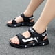 thumbnail image 1 of Sandalias para niños, estilo coreano, para niños de talla mediana a grande, zapatos de verano para bebés, suela suave antideslizante, zapatos de playa para estudiantes, 1 of 6
