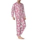 thumbnail image 2 of Balery Cute Rabbit Pijama para Hombre de Dos Piezas con Manga Larga, Conjunto de Dormir y Descanso Suave con Bolsillos-XX-Large, 2 of 7