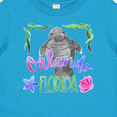 thumbnail image 4 of Inktastic Orlando Florida Cute Swimming Manatee Boys or Girls Baby T-Shirt, 4 of 5