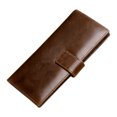 thumbnail image 1 of Mens Card Wallet Large Capacity Genuine Leather Clutch Wallet Card Holder Wallet, 1 of 10