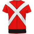 thumbnail image 2 of Christmas Toy Soldier Costume All Over Mens T Shirt Multi 2XL, 2 of 2