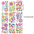 thumbnail image 2 of Decoraciones de ventanas Primavera 9 hojas Pegatinas para ventanas Primavera Pascua Autoadhesivas Mariposas Flores Pájaro Árbol Pegatinas para ventanas Reutilizables para decoración de ventanas, 2 of 5
