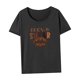 thumbnail image 4 of Camiseta para mujer, ropa deportiva, camisetas de verano para viajes, vacaciones, desplazamientos, regalo para mujer L, 4 of 7
