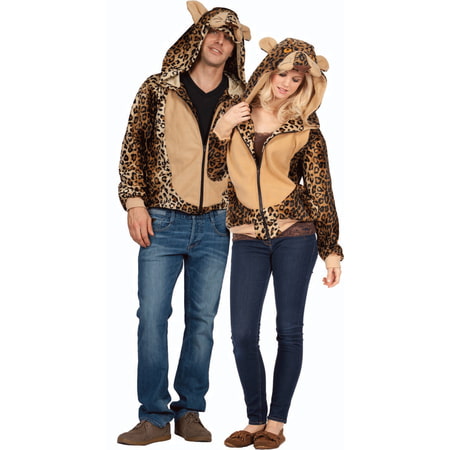 Lux Cheetah Hoodie Adult Costume