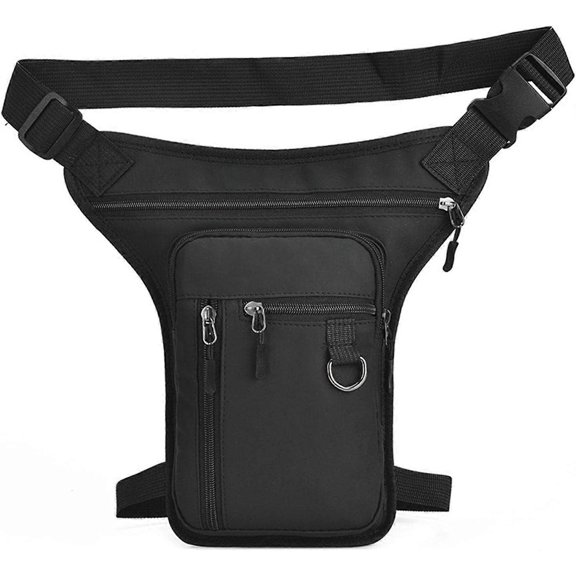 Leg Bag, Drop Leg Bag, Hiking Multi-Pocket Waist Fanny Pack, Thigh Pouch Outdoor Waist Bag