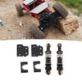 thumbnail image 1 of Aluminum Alloy Lightweight Rear RC Shock Damper Compatible with MN82 LC79 MN78 RC Car for Black, 1 of 7