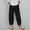 Brown, variant on pstuiky Wide Leg Pants Woman, Solid Color Loose Long Palazzo Pants Pants Athletic Women Pant Blue L