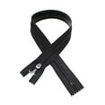 thumbnail image 2 of Water Repellent Zipper YKK #5 Water- Repellent Closed Bottom - 580 Black (1 Zipper/Pack) (20"), 2 of 3
