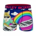 thumbnail image 1 of CRAZYBOXER Meme Culture Cat Piano Men's Boxer Briefs, 1 of 3