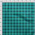 thumbnail image 3 of oneOone Viscose Chiffon Fabric Tartan Check Print Fabric BTY 42 Inch Wide, 3 of 4