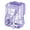 Purple, variant on Clear Stadium Backpack - Premium PVC Transparent Bookbag for Concerts, Events, Venues, Purple