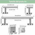 thumbnail image 2 of Set Accesorios De Baño Toallero Acero Inoxidable 9 Piezas Color Plateado, 2 of 6
