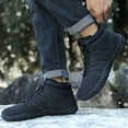 thumbnail image 5 of YLYL Snow Boots for Men Women Waterproof Heel Slip on Warm Comfortable Outdoor Mid-Calf Boots, 5 of 9