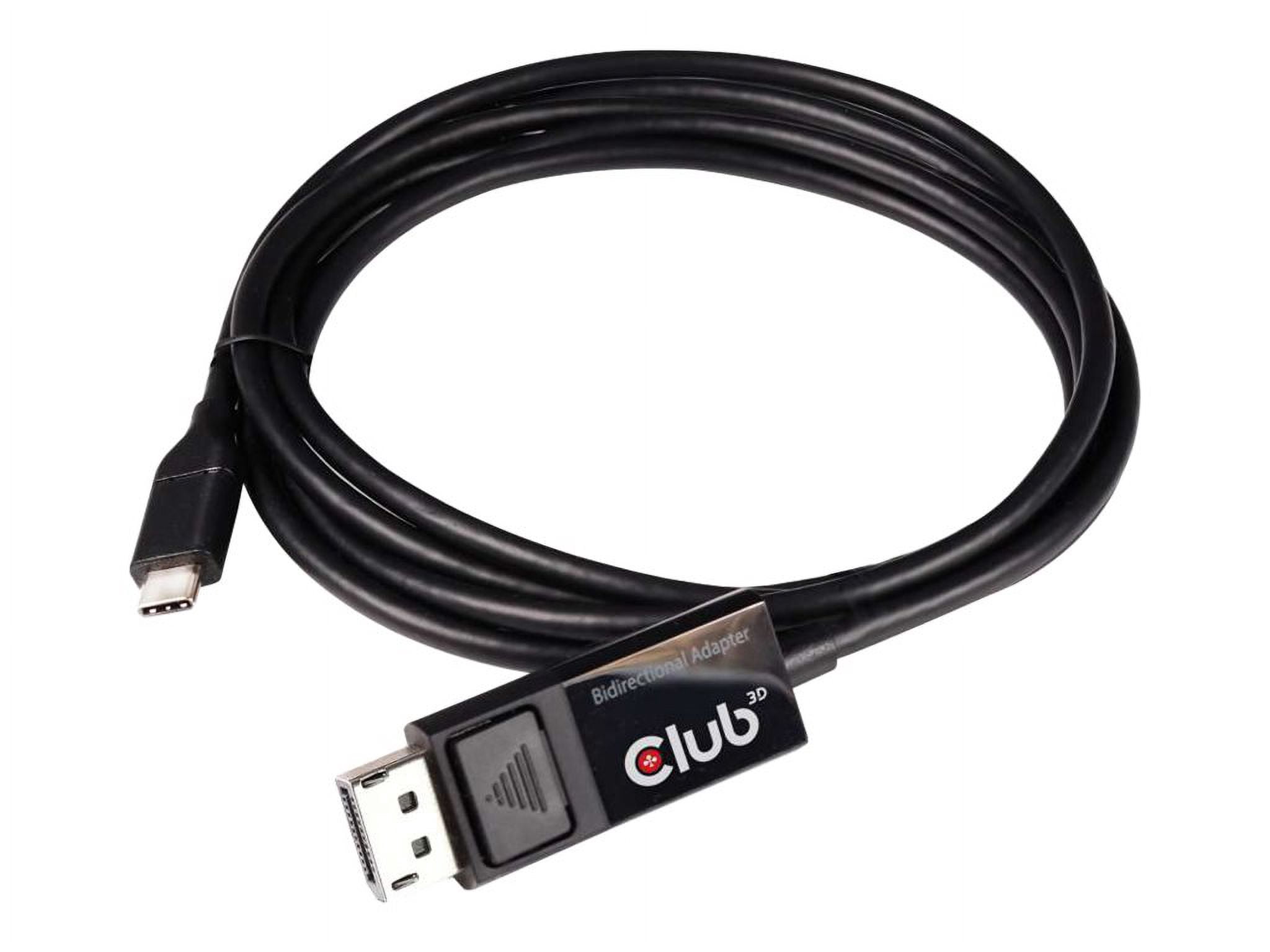 Club 3D USB Type C Cable to DP 1.4 8K60Hz M/M 1.8m/5.9ft