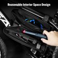 thumbnail image 4 of Bicycle Triangle Frame Bag Water Resistant Bicycle Pouch Top Tube Pack Lightweight Bike Storage Bag, 4 of 8